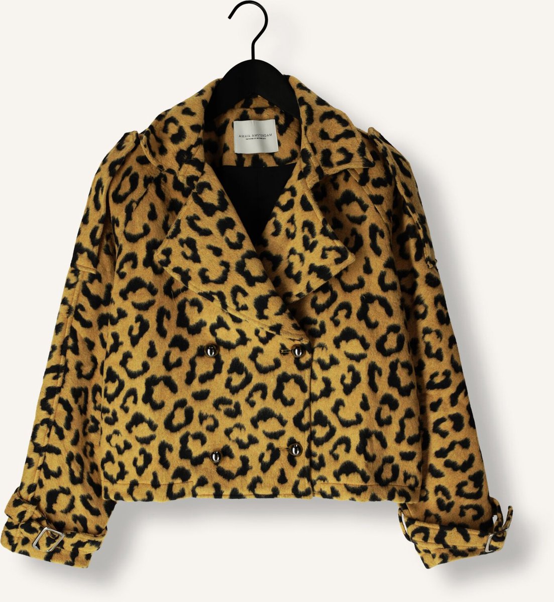 Amaya Amsterdam Lotus Jassen Dames - Winterjas - Oker - Maat XS