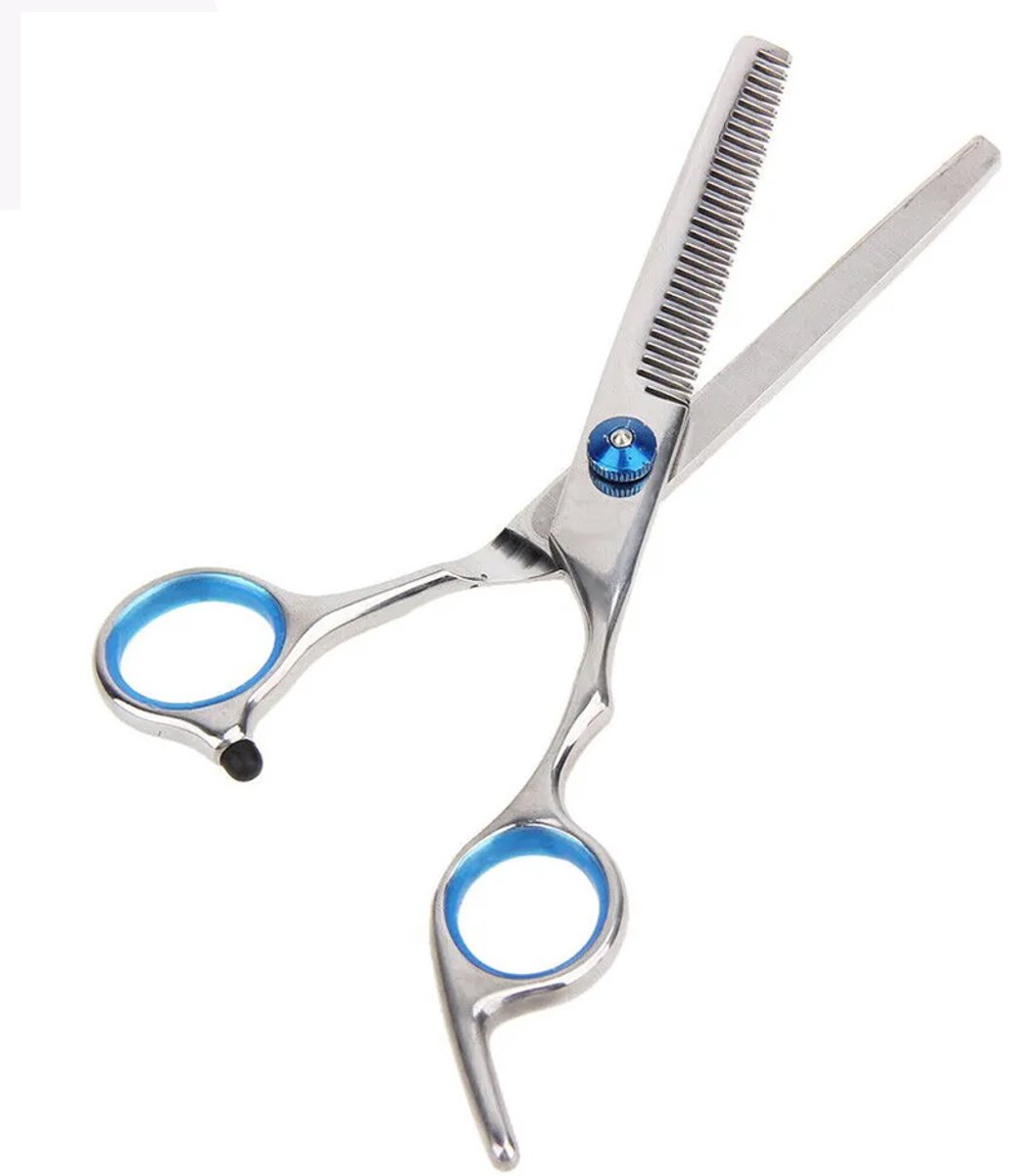 Kappersschaar - Uitdunschaar - RVS - 17 cm - Professioneel knipgereedschap - Knipschaar - Jonyx