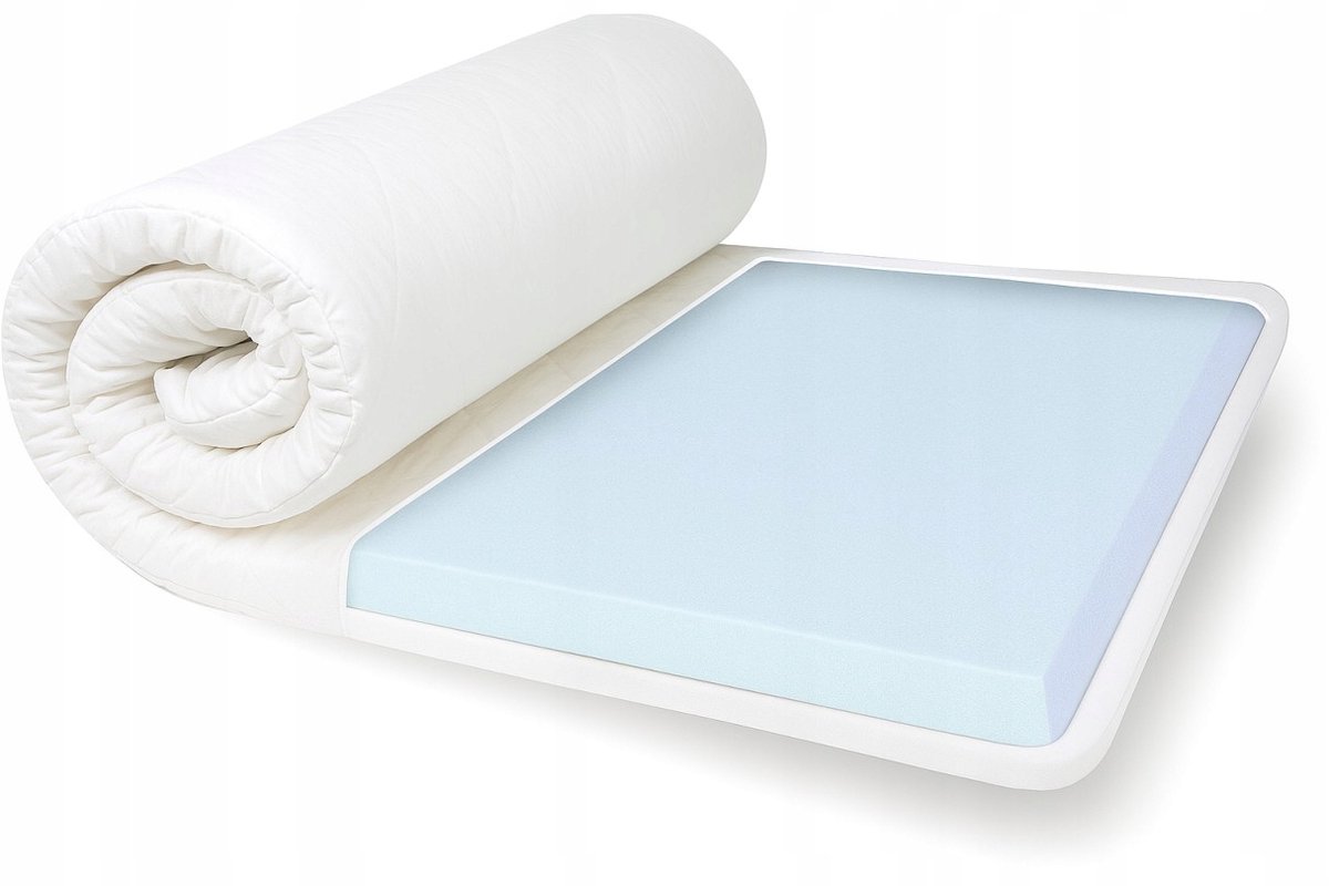 Topper Matras 140x200 cm - H2 Gemiddeld Zacht - 6cm Hoog