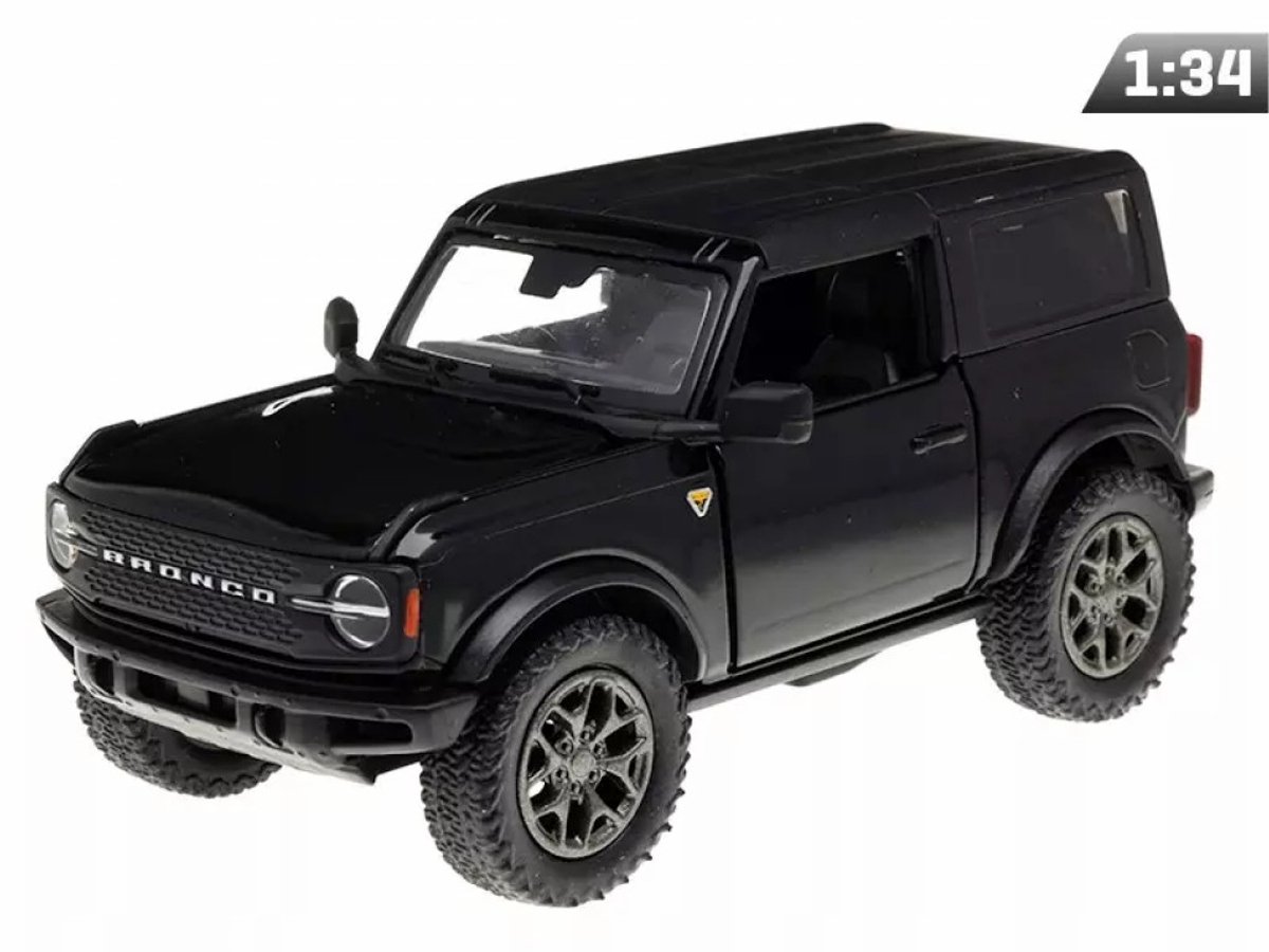 Dromader Ford Bronco Hard Top Modelauto 1:34 - Zwart