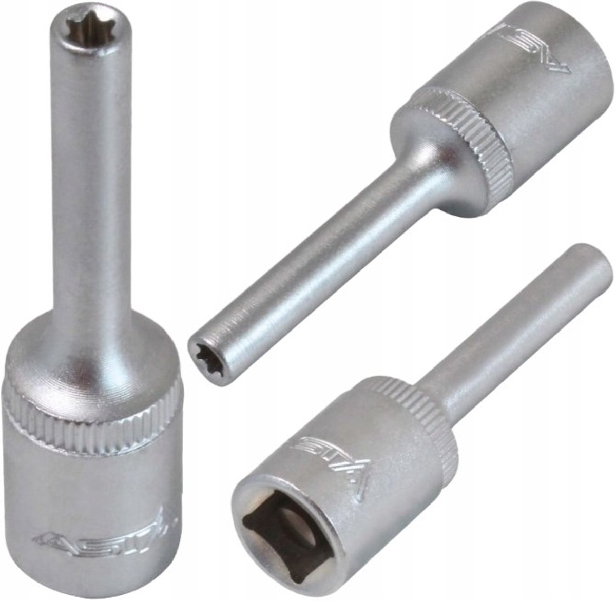 ASTA Torx E6 Dopslagsleutel 3/8" Cr-V - Lange Uitvoering