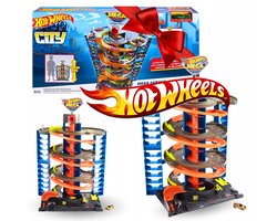 Hot Wheels Mega Garage Freaky Parking - 4 Niveaus met Lift