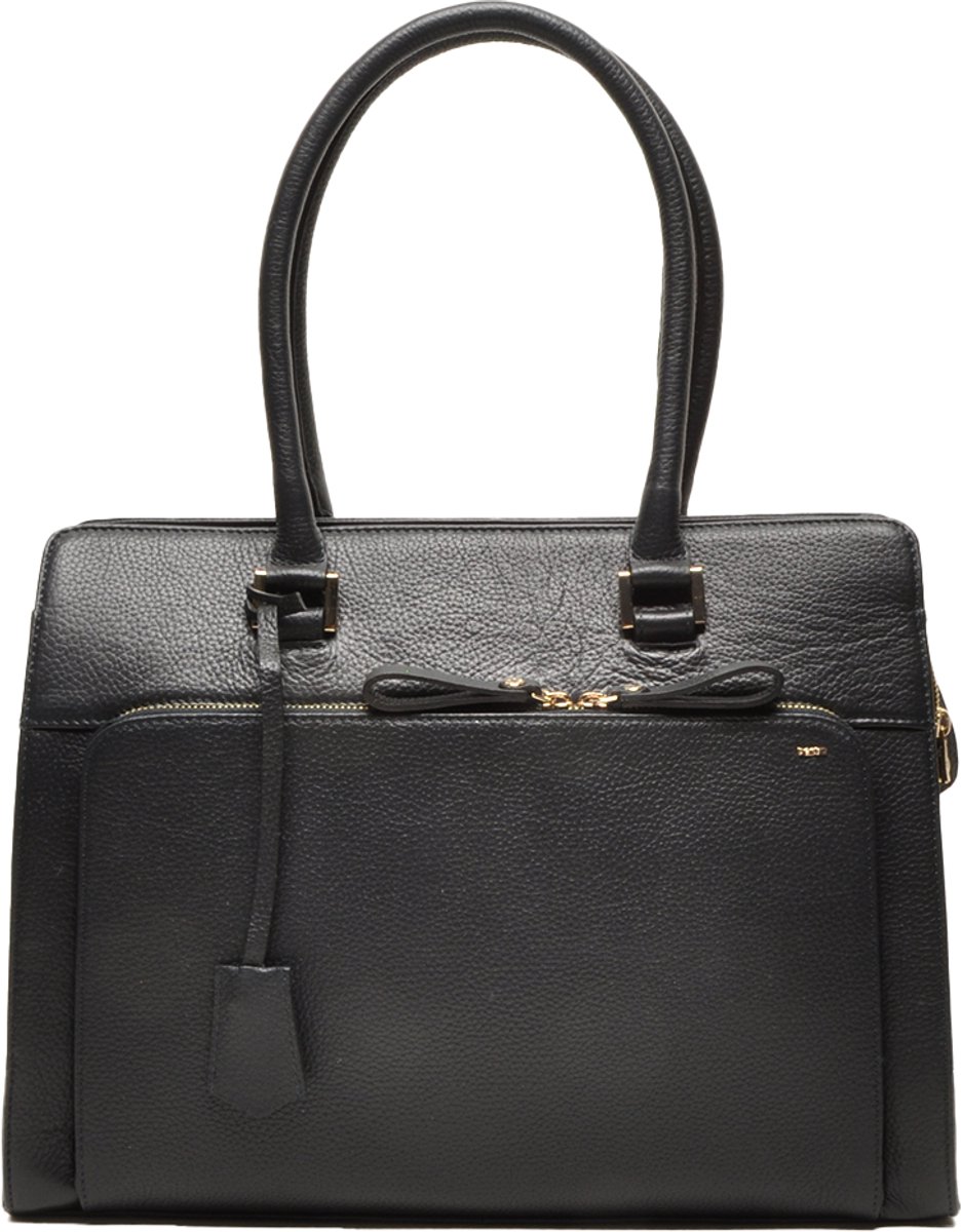 Berba | Avignon | Laptoptas 15.6 inch | Werktas | Dames | Leer | Zwart