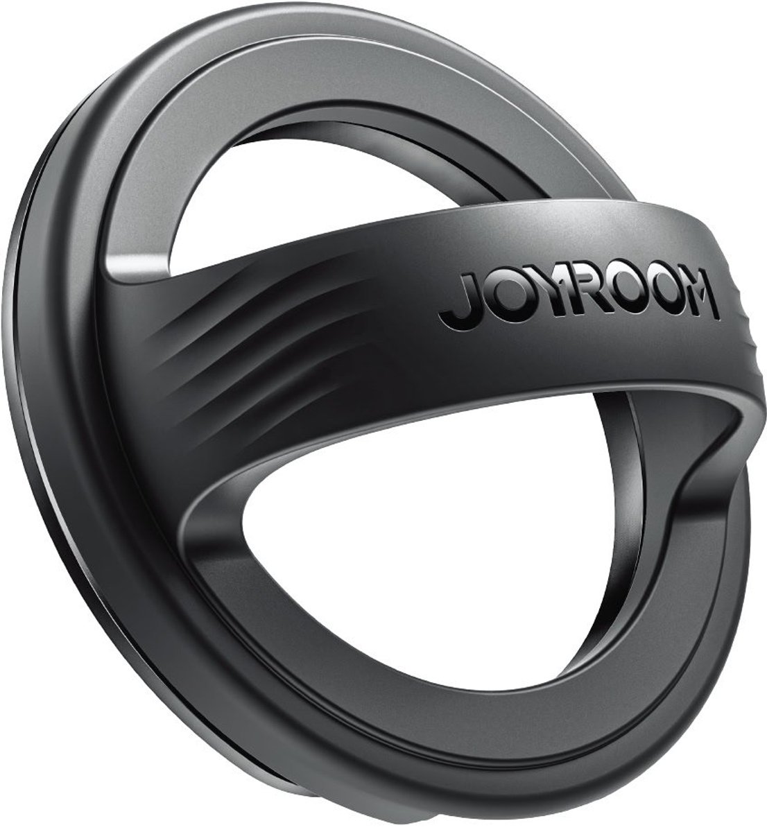 Joyroom magnetische ringhouder – kickstand & 360° – Zwart