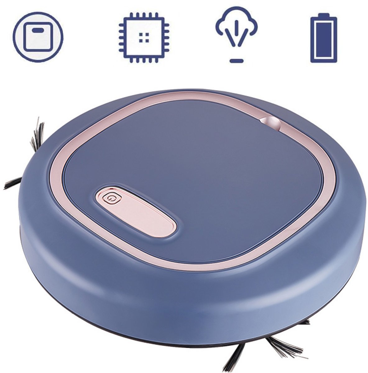 Robotstofzuiger - 3-in-1 - 1200 mAh - Slimme Robot - - Robotstofzuiger - €28,99