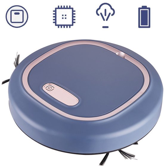 Robotstofzuiger - 3-in-1 - 1200 mAh - Slimme Robot - Robotstofzuiger - €35,99