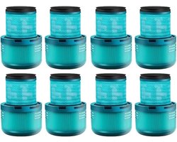 8-delige vervangende filters voor Geschikt voor Dyson V11 V15 SV14 SV17 SV22 Detect Animal Absolute Extra Pro Torque Drive Motorhead Stofzuigers, Vervangt onderdeel N° 970013-02