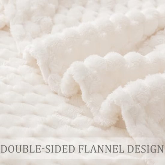 Exclusivo Mezcla Grote flanellen fleece deken, 127 x 178 cm bankspreien, zachte jacquard geweven bladeren patroon gooit voor bank, felroze deken Exclusivo Mezcla Grote flanellen fleece deken, 127 x 178 cm bankspreien, zachte jacquard geweven bladeren patroon gooit voor bank, felroze deken