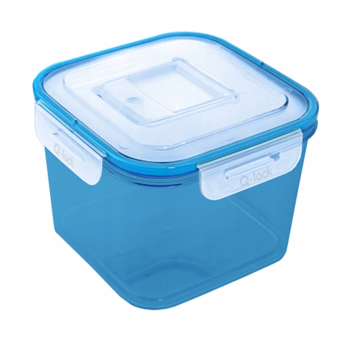 BranQ Q-lock Voedselcontainer 1.6L Blauw - Luchtdicht & Vaatwasmachinebestendig
