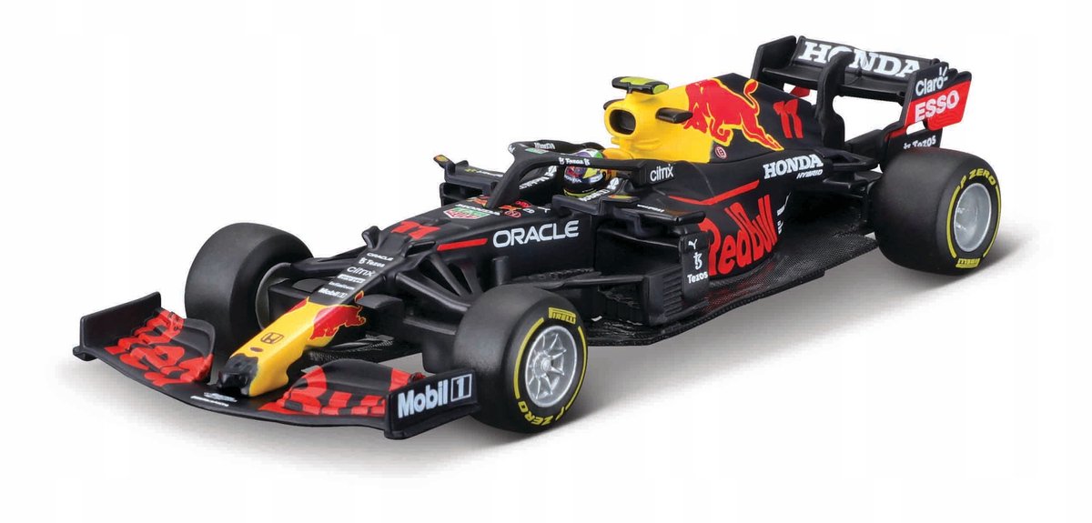 Bburago F1 Red Bull RB16B Perez 1:43 Schaalmodel Raceauto