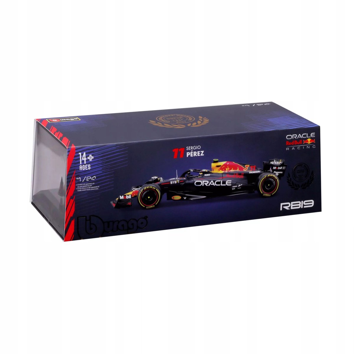 Bburago RB19 Sergio Perez 1:24 Formule 1 Red Bull Racing Modelauto