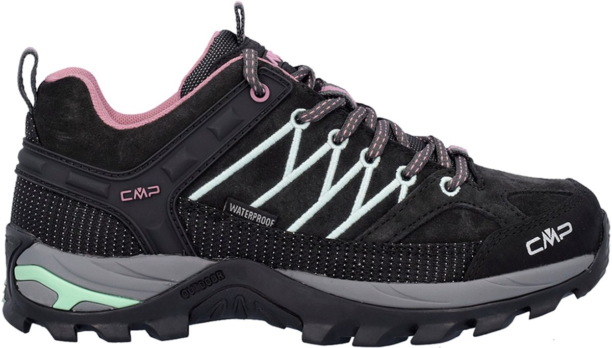 Cmp Rigel Low Wp 3q13246ug Wandelschoenen Vrouw Lead / Orchid