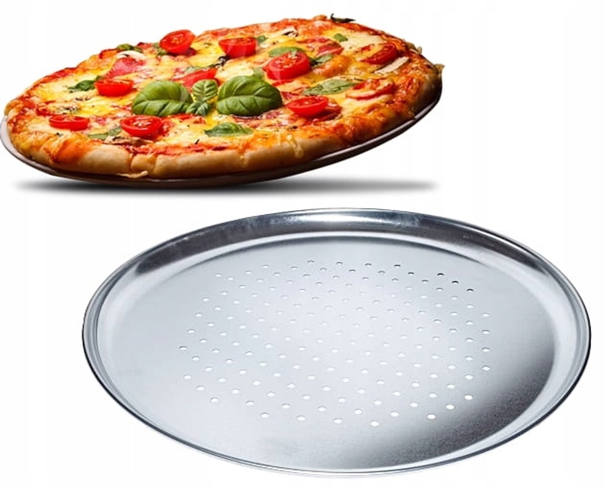 Geperforeerde Pizzablik 32 cm - Snel en Gelijkmatig Bakken