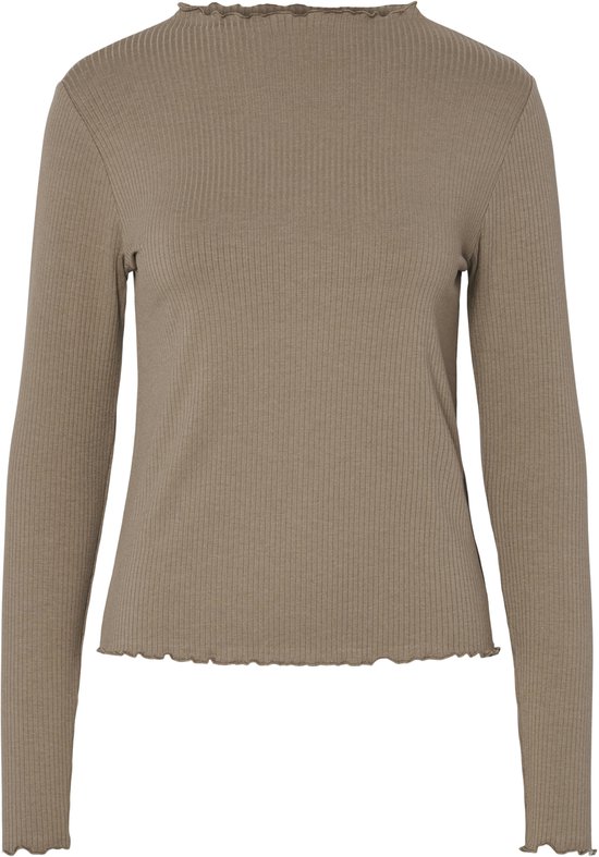 ONLY onlemma L/S High Neck Top Noos Jrs Shirt met lange dames,Madder Brown,L