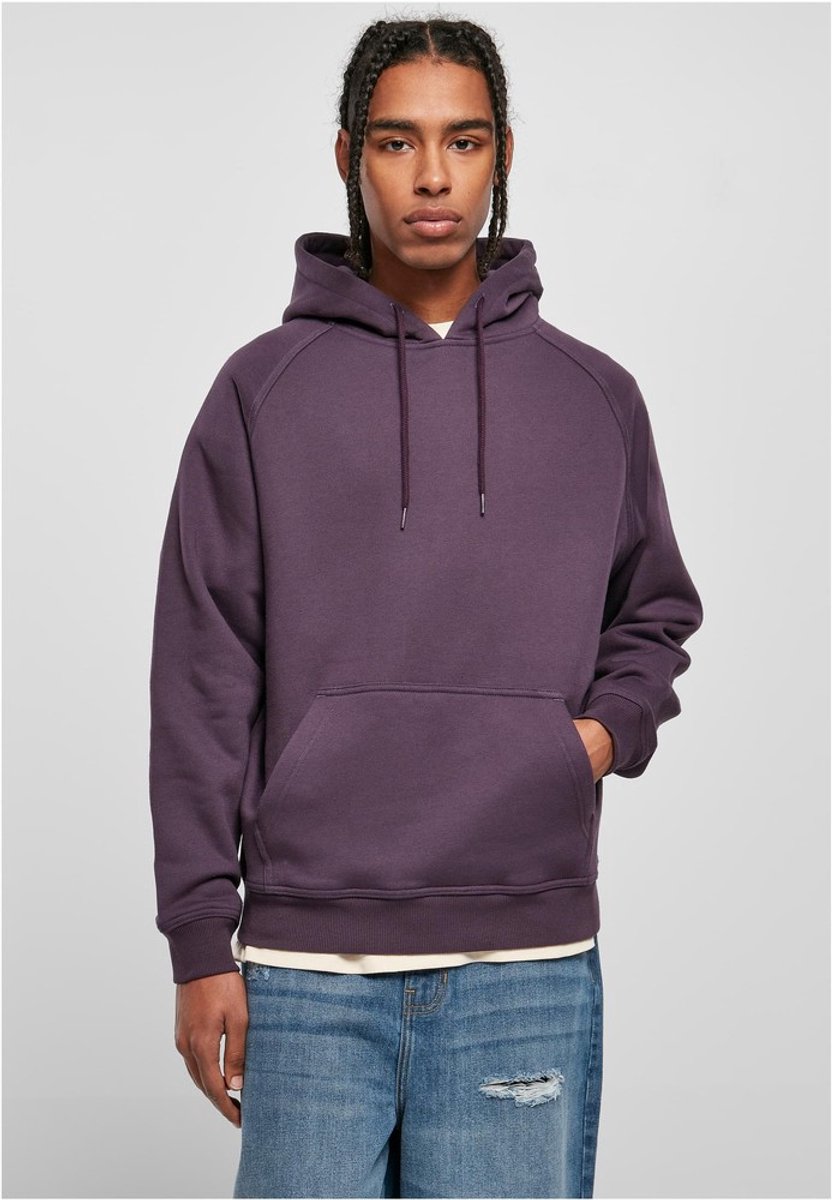 Urban Classics Blank Hoodie/trui XS Paars
