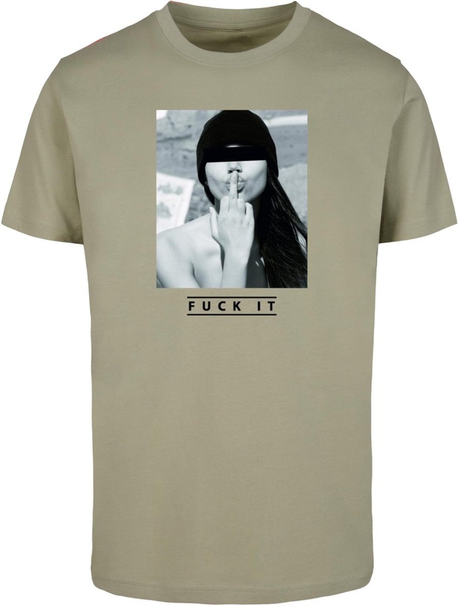 Mister Tee F#?KIT Heren T-shirt XS Groen