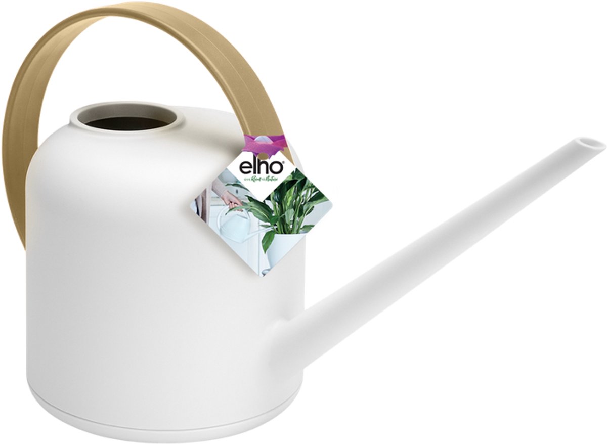 Elho B.for Soft Gieter 1.7 Liter - Gieters voor Binnen - 100% Recyclebaar - L31.3 x B13 x H17.2 cm - Wit