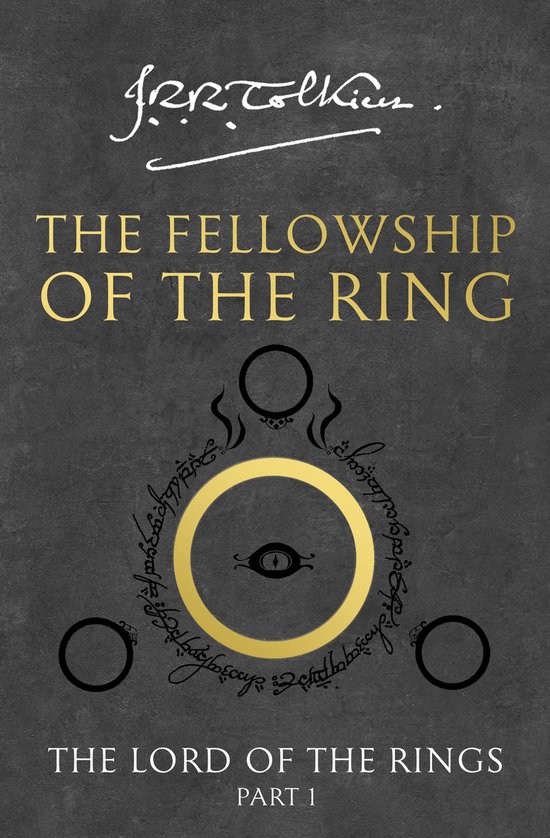The Lord of the Rings 1 - The Fellowship of the Ring - cover