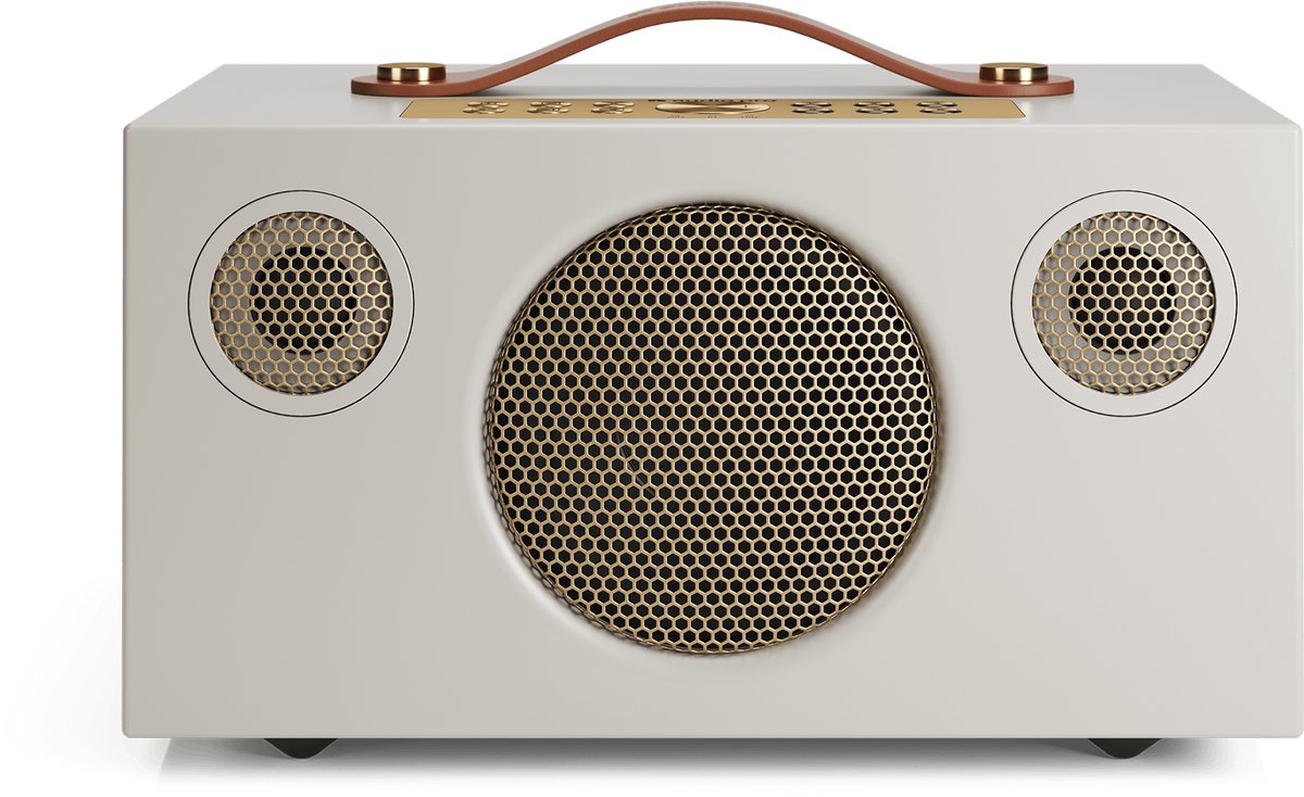 Audio Pro C5 W Classic Multiroom Actieve Luidspreker - Audio Pro Multiroom (Linkplay) - Ruimtecorrectie - 6 Presets - Zand