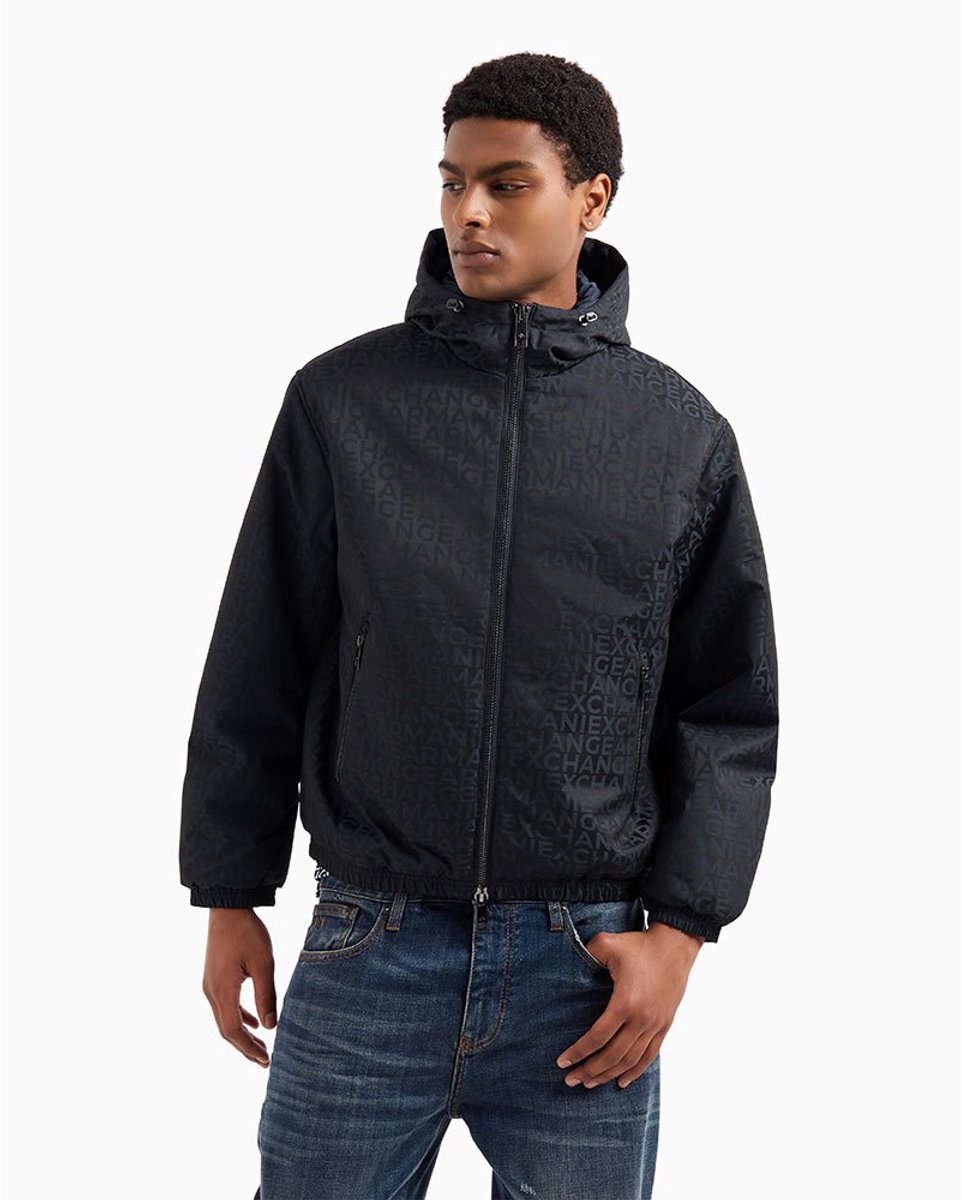 Armani Exchange 6dzb26-zn5nz Jas Zwart XL Man