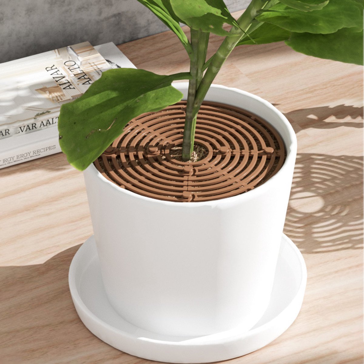Bloempotroosters – plantenbeschermingsrooster – bloemen - met bouten - voor Beschermt planten tegen katten, kinderen en vuil - knipbaar isolatiegaas -LOUZIR — cadeau in Cadeau-ideeën - foto 8