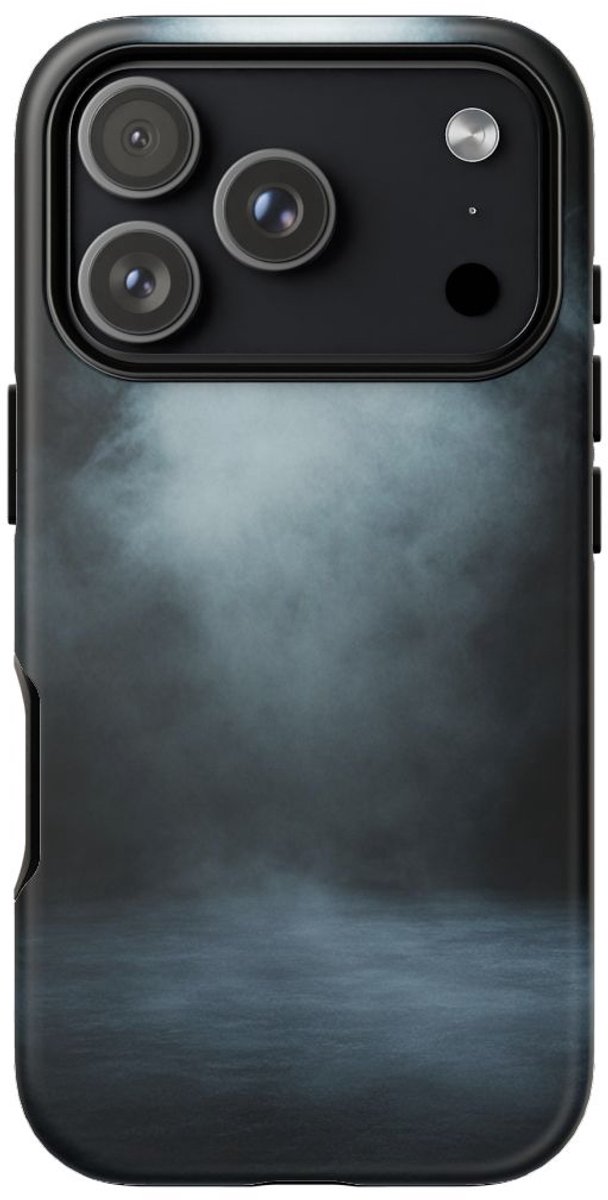 Sfeervolle Spotlight met Mist – Telefoonhoesje Geschikt voor iPhone 17 Pro