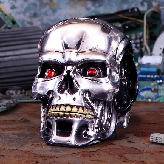 Nemesis Now - Terminator Decoratieve opbergdoos T-800 Terminator - Zilverkleurig van Nemesis Now — afbeelding 5