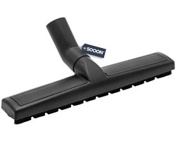 SQOON® Harde Vloeren Zuigmond - 36 cm breed - Met rubberen wieltjes & extra lang nylon haar - Geschikt voor parket en tegels - 38 mm