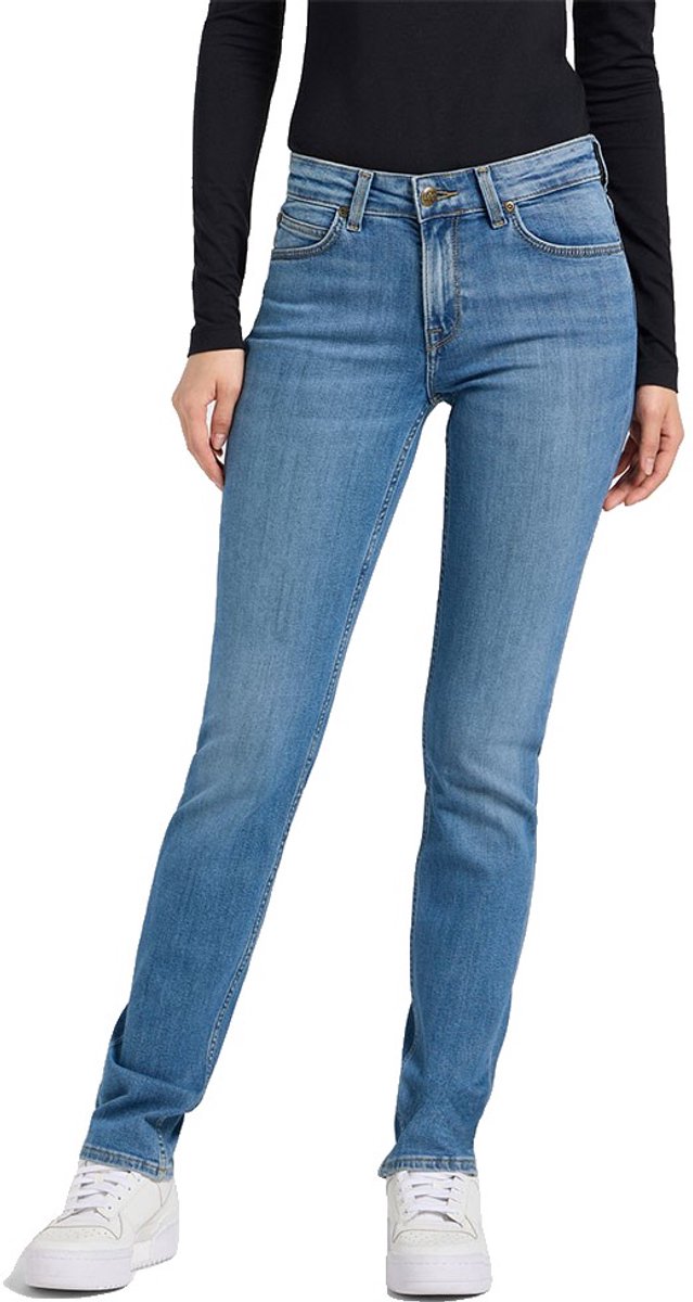 Lee Marion Classic Straight Fit Spijkerbroek 31 33 Vrouw Blauw