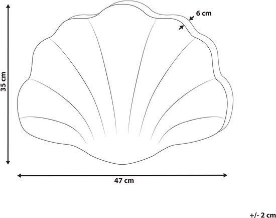 CONSOLIDA - Sierkussen - Jaune - Velours