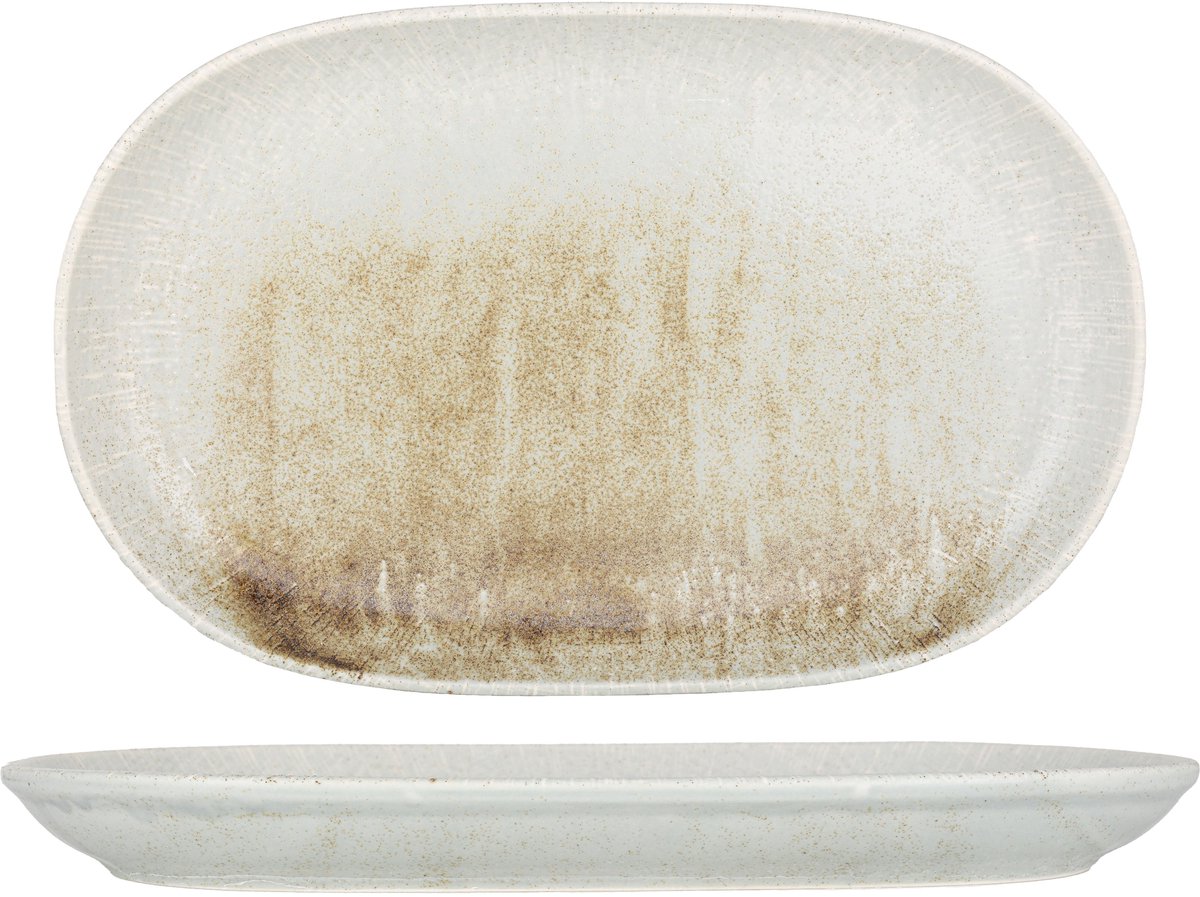 ID Fine Serveerschaal - Mellow - Porselein - 33 cm - set van 2