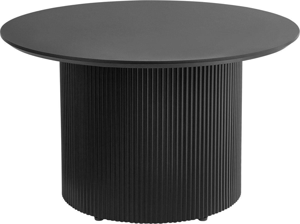 Beliani LEONA - Salontafel - Zwart - MDF
