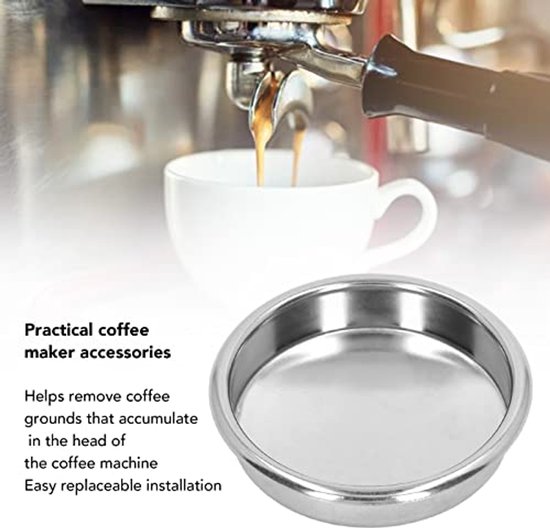 Universele afdichting en filter voor koffiezetapparaten (2 x siliconen afdichtring 1 x filter van staal) (9 kopjes Universele afdichting en filter voor koffiezetapparaten (2 x siliconen afdichtring 1 x filter van staal) (9 kopjes