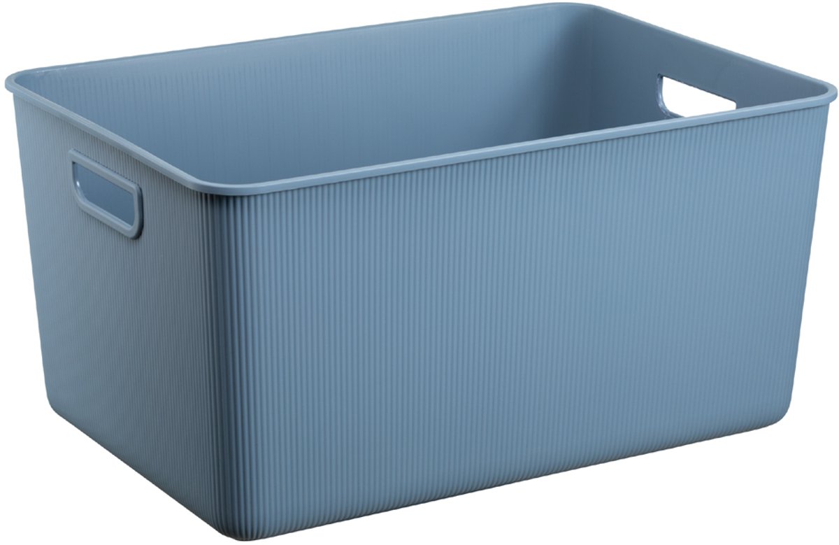NHG Opbergbox AKITA STORAGE L, PP, blauw
