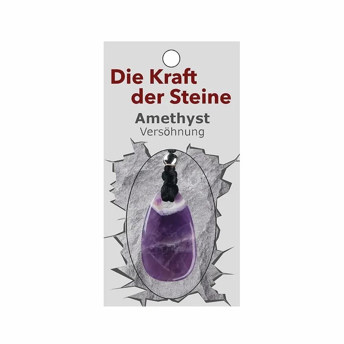 Hanger met Krachtsteen Amethist