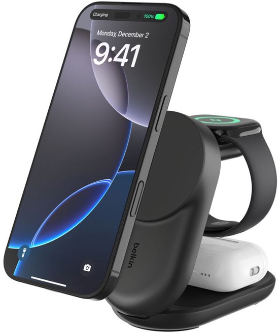 Aramox Wireless Fast Charger, Car Wireless Charger, 15W Wireless