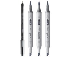 Copic Ciao set of 4, Shade Light/Cool