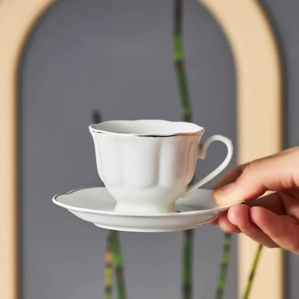 Ensemble de tasses à café Karaca Bell pour 6 personnes, 90ml