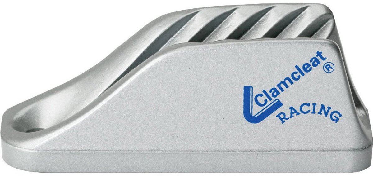 Clamcleat Aluminium Schoenplaatje 220 Racing Major Zilver
