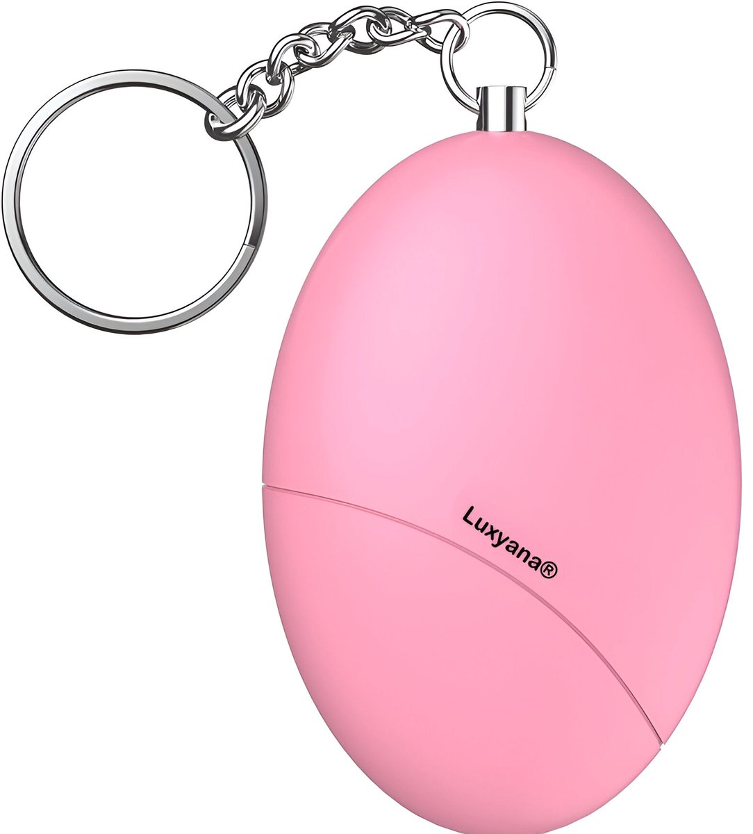 Luxyana® Alarm Sleutelhanger - Effectieve Zelfverdediging - Roze - Makkelijk te bedienen en mee te nemen - Vooral geschikt als alarmknop voor ouderen, vrouwen en meisjes