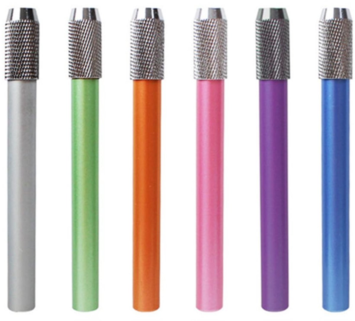 Potloodverlenger - Verstelbaar Aluminium - 6 stuks