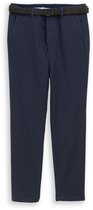 Tom Tailor - TTTRAVIS SLIM chino met riem - Maat 30/34 - navy zig zag structure