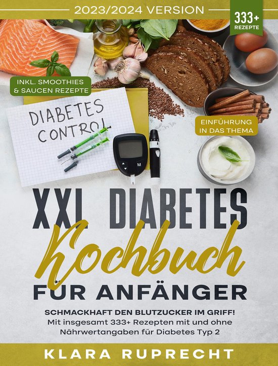 XXL Diabetes Kochbuch für Anfänger - cover