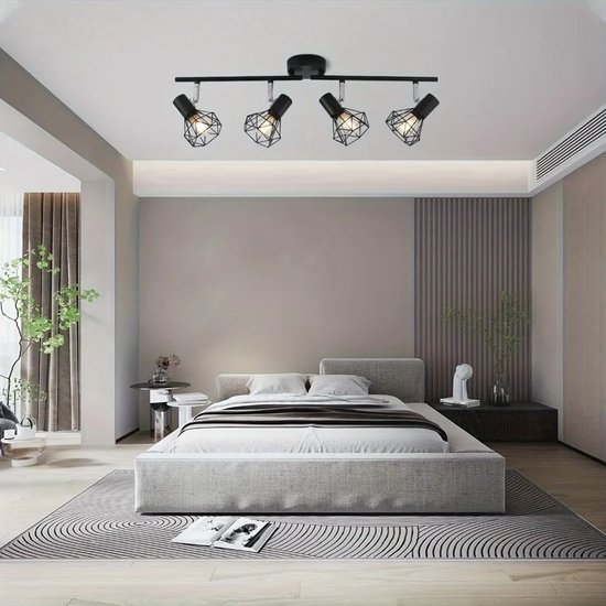 Vierkant LED Plafondlamp Modern Chinese Stijl Plafondlamp Inbouw