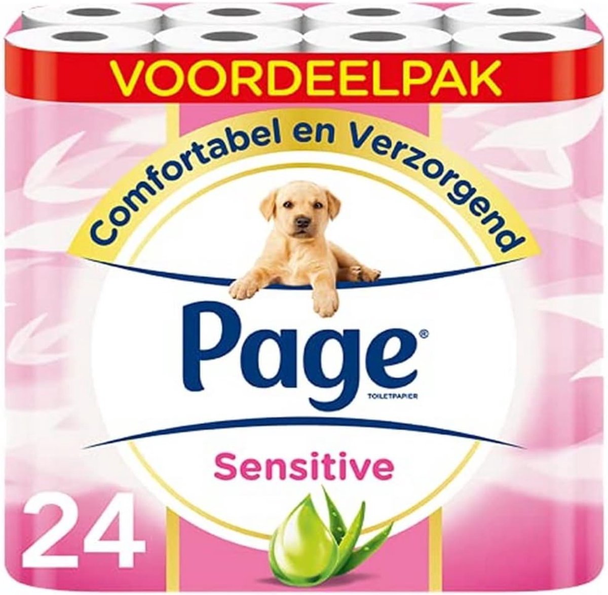 Sensitive toiletpapier 24 rollen - Voordeelverpakking