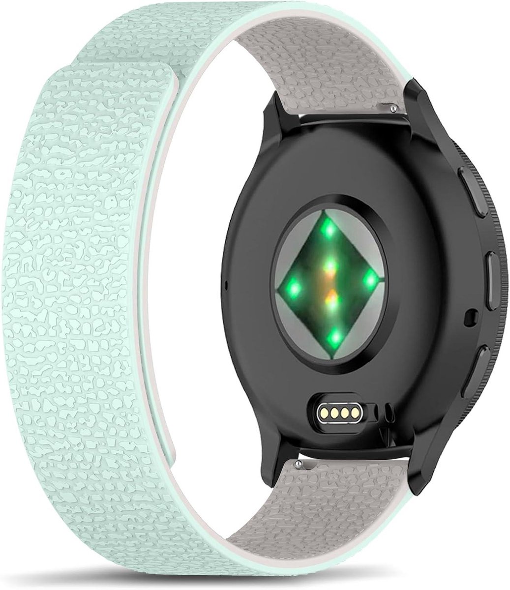 Allecto plus - Horlogebandje zacht comfort magnetisch siliconen reserveband voor Garmin