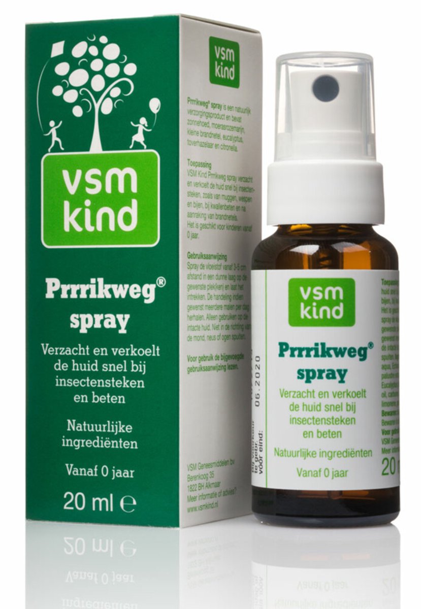 VSM Kind Prrrikweg Spray - 2 x 20 ml - Voordeelverpakking