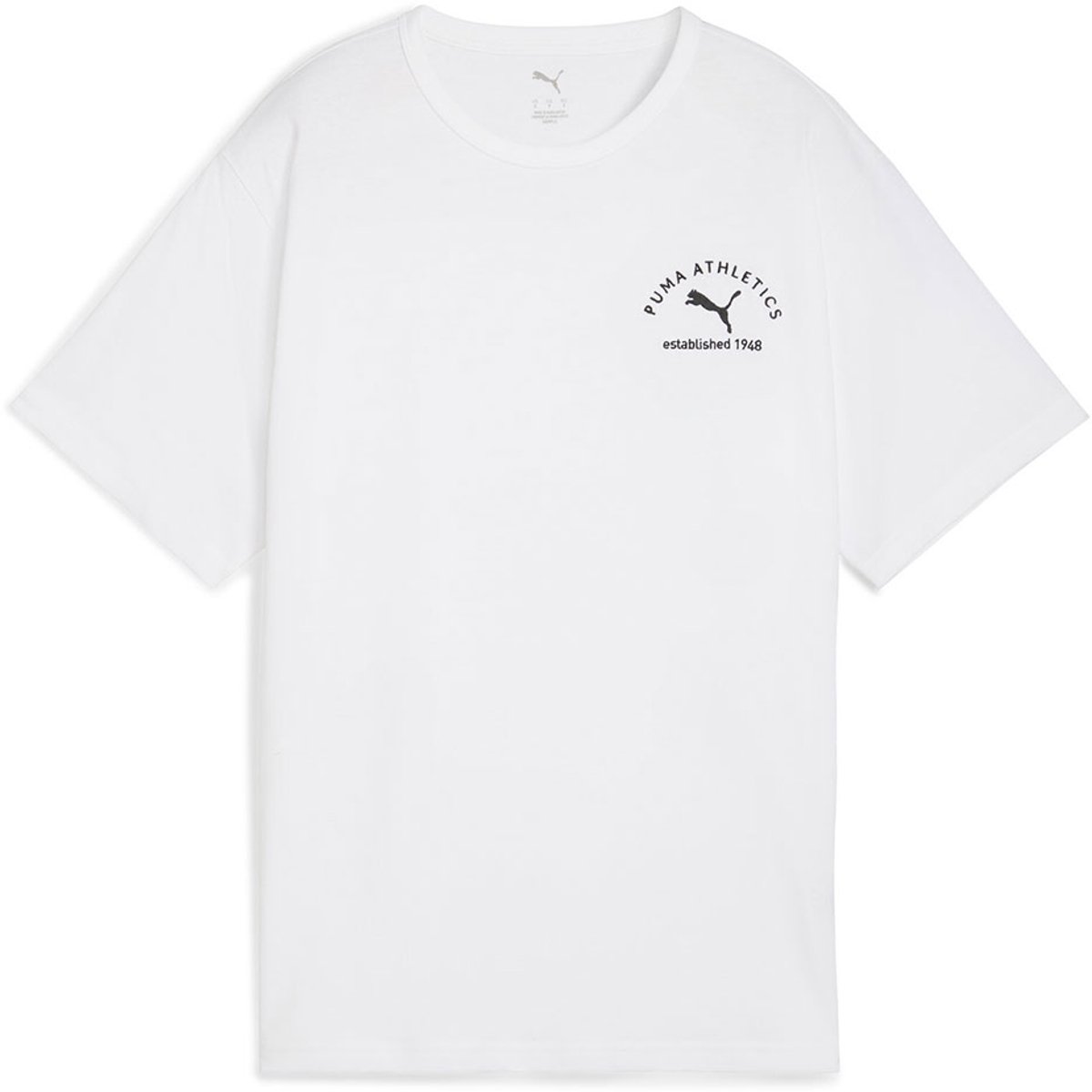 Puma Class Relaxed Fit T-shirt Met Korte Mouwen S Vrouw Wit