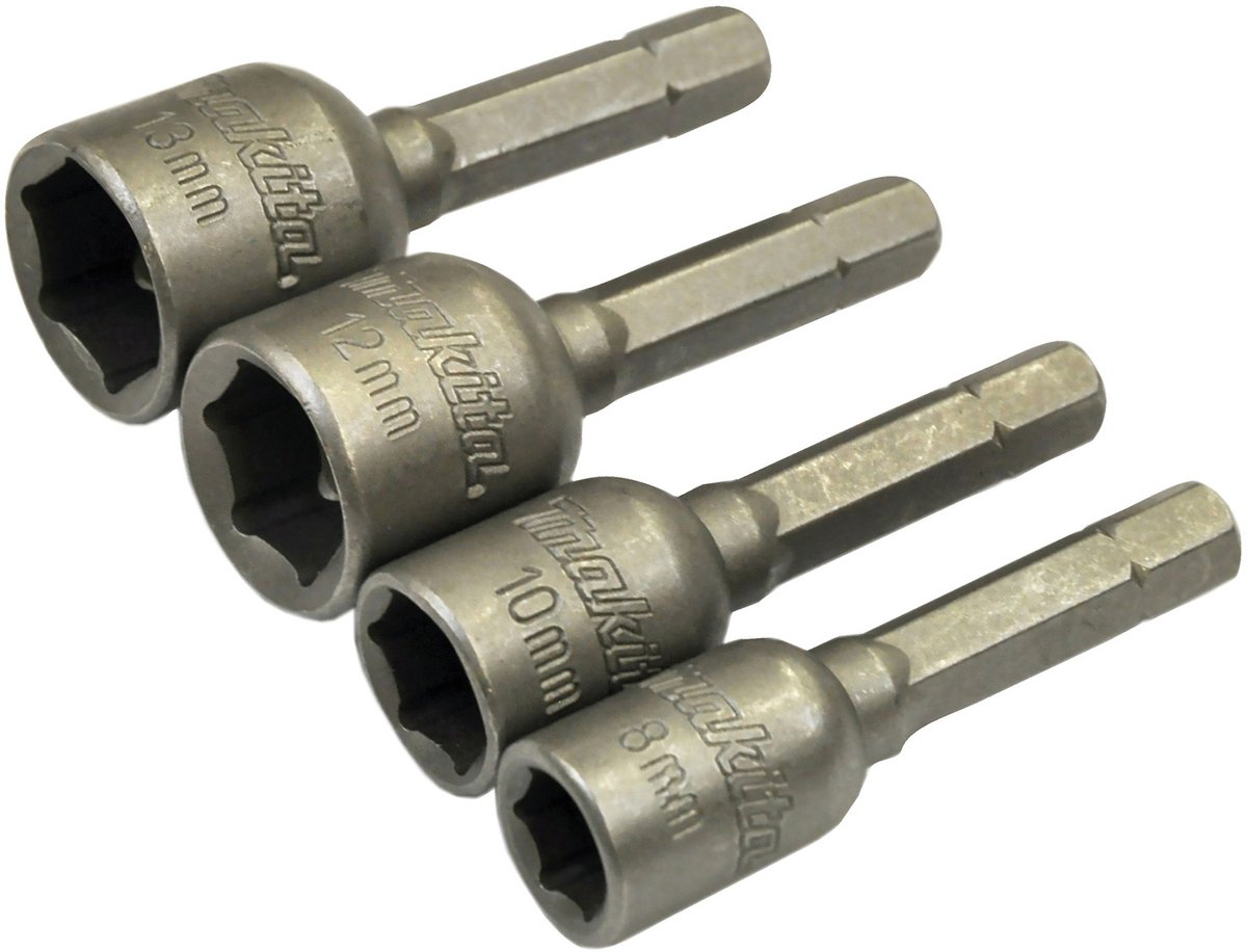 Makita dopsleutelset 4-delig. - B-57554