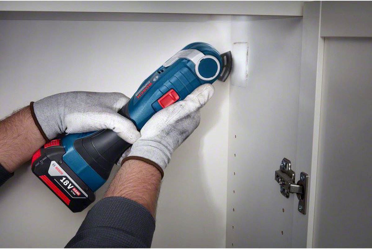 Bosch Professional GOP 18V-34: multitool met Snap-In systeem thumbnail 2